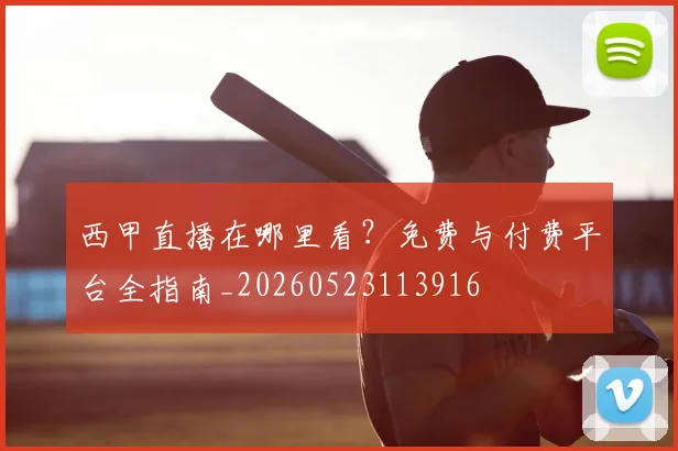 西甲直播在哪里看？免费与付费平台全指南_20260523113916